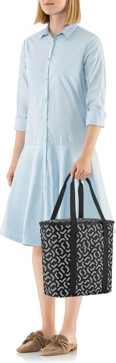 Reisenthel Thermoshopper Koeltas - 15L - Signature Black Zwart 4 Reisenthel Thermoshopper Koeltas - 15L - Signature Black Zwart - Afbeelding 4