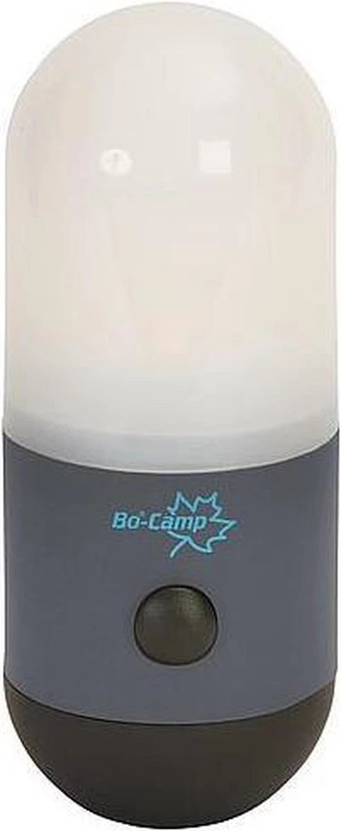 Bo-Camp Tafel-/hanglamp - Glow - High Power Led - 120 Lumen - Tentlamp - Grijs 1 Bo-Camp Tafel-/hanglamp - Glow - High Power Led - 120 Lumen - Tentlamp - Grijs