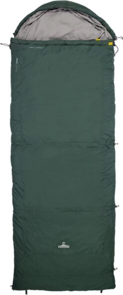 NOMAD® Triple-S Premium Plus Slaapzak (Links) | 220x80cm Groen | Lichtgewicht & Kwalitatief | Slaapzak | Incl Hoes -Buiten Kamperen 499x1200 1