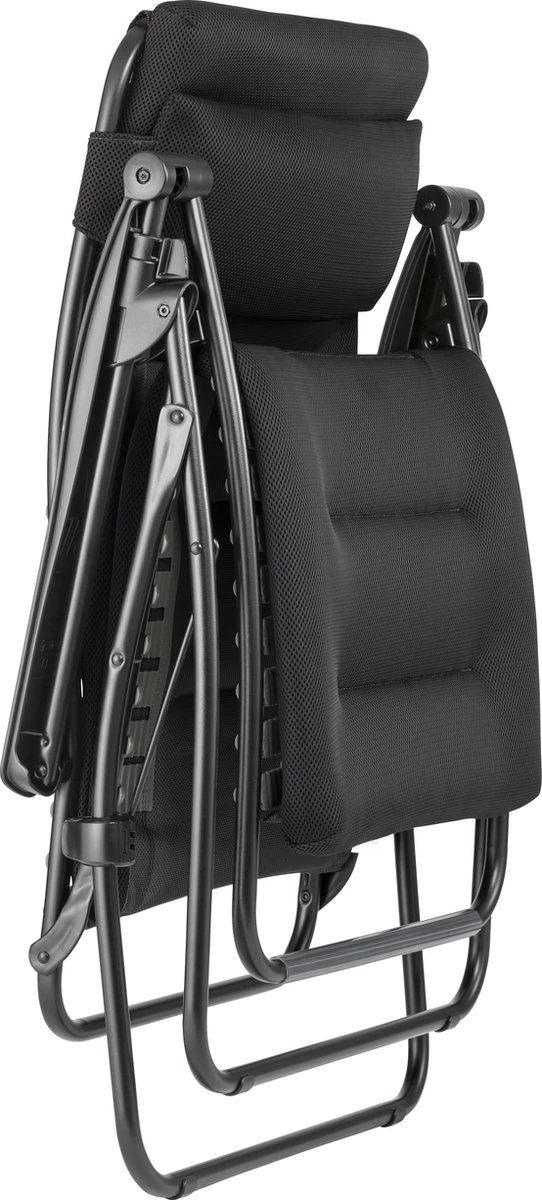 Lafuma RSX Clip Air Comfort - Relaxstoel - Verstelbaar - Inklapbaar - Zero Gravity - Acier 3 Lafuma RSX Clip Air Comfort - Relaxstoel - Verstelbaar - Inklapbaar - Zero Gravity - Acier - Afbeelding 3