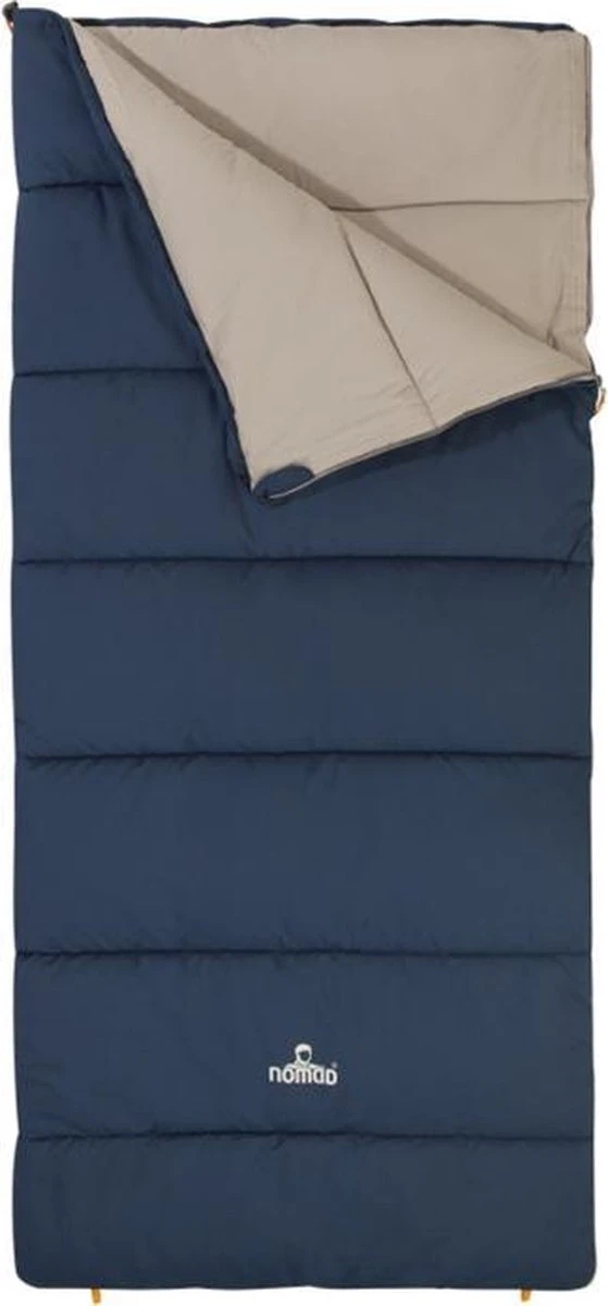 NOMAD® Brisbane Slaapzak | 205x80cm Blauw | Lichtgewicht & Kwalitatief | Dekenmodel Slaapzak | Incl Hoes 8 NOMAD® Brisbane Slaapzak | 205x80cm Blauw | Lichtgewicht & Kwalitatief | Dekenmodel Slaapzak | Incl Hoes - Afbeelding 8