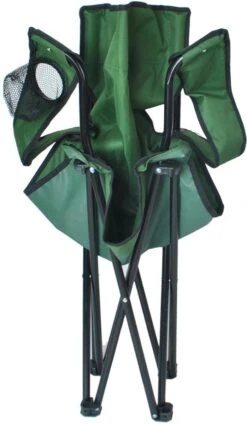 Campingstoel - Inklapbaar Visstoel - Vouwstoel - Comfortabel - Opvouwbaar Stoel - Max. 120 KG - Groen - Rheme -Buiten Kamperen 699x1200