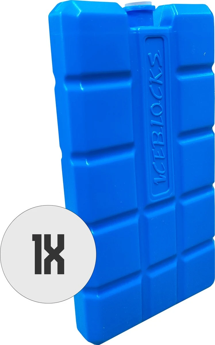 DULA Blauwe Koelelementen - 1 Stuks 200 Gram - 8 X 15 X 2 Cm 1 DULA Blauwe Koelelementen - 1 Stuks 200 Gram - 8 X 15 X 2 Cm