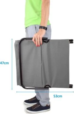 Strandmat Opvouwbaar Met Schouderband - Strandstoel Grijs 145x47x52 13 Strandmat Opvouwbaar Met Schouderband - Strandstoel Grijs 145x47x52 -Buiten Kamperen 779x1200