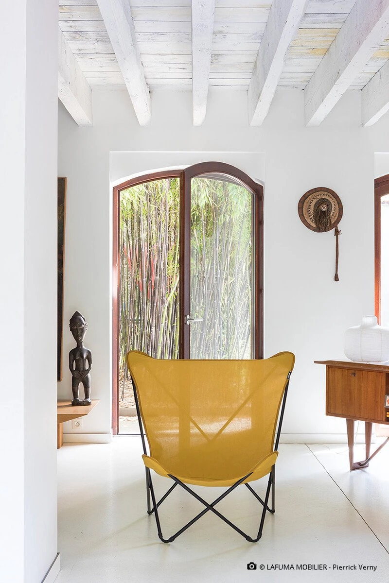 LAFUMA Pop Up XL - Vlinderstoel - Inklapbaar - Curry 9 LAFUMA Pop Up XL - Vlinderstoel - Inklapbaar - Curry - Afbeelding 9