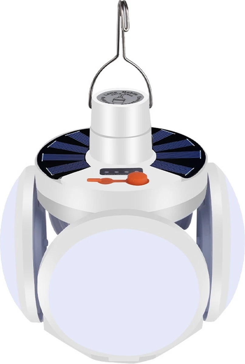 Dailyiled - Solar - Noodverliching - Led - Camping - Oplaadbaar - Opvouwbaar 2 Dailyiled - Solar - Noodverliching - Led - Camping - Oplaadbaar - Opvouwbaar - Afbeelding 2