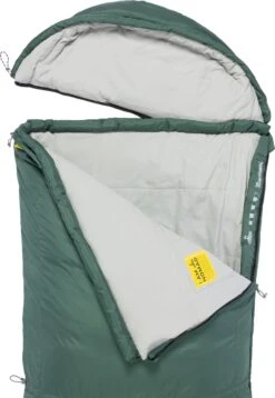NOMAD® Triple-S Premium Plus Slaapzak (Links) | 220x80cm Groen | Lichtgewicht & Kwalitatief | Slaapzak | Incl Hoes -Buiten Kamperen 828x1200 4