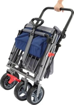 AREBOS Premium Steekwagen Met Dak Opvouwbare Tuinkar Handkar Bolderkar Blauw / Grijs 23 AREBOS Premium Steekwagen Met Dak Opvouwbare Tuinkar Handkar Bolderkar Blauw / Grijs -Buiten Kamperen 840x1200 1