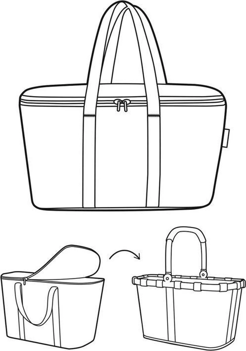 Reisenthel Coolerbag Koeltas - 20L - Dots Zwart 6 Reisenthel Coolerbag Koeltas - 20L - Dots Zwart - Afbeelding 6