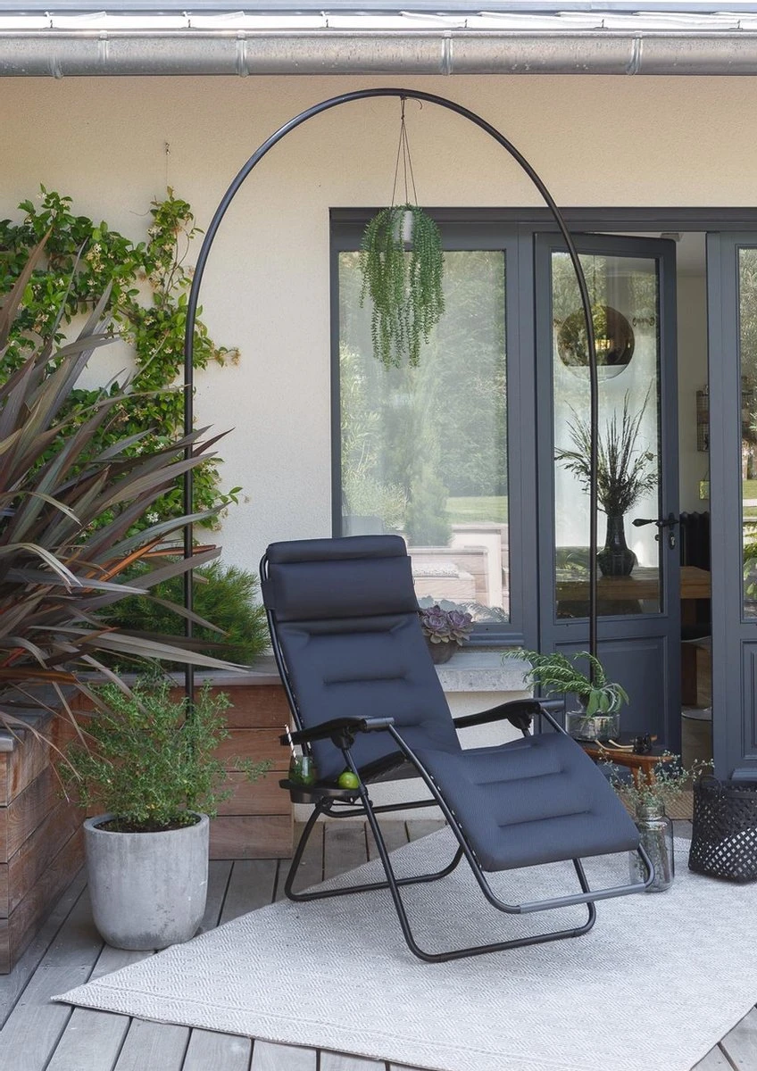 Lafuma RSX Clip Air Comfort - Relaxstoel - Verstelbaar - Inklapbaar - Zero Gravity - Acier 4 Lafuma RSX Clip Air Comfort - Relaxstoel - Verstelbaar - Inklapbaar - Zero Gravity - Acier - Afbeelding 4