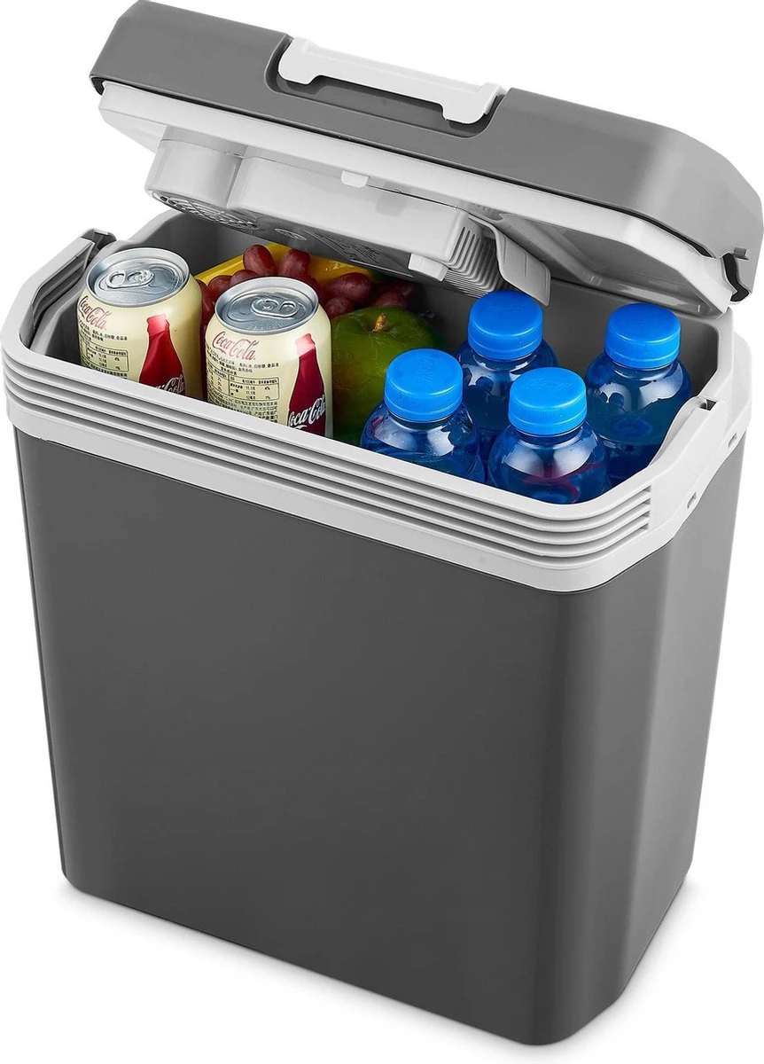 MOA - Thermo-elektrische Koelbox - Met Verwarmingsfunctie - 12V En 230V - 22 Liter - Grijs -ECW22 1 MOA - Thermo-elektrische Koelbox - Met Verwarmingsfunctie - 12V En 230V - 22 Liter - Grijs -ECW22