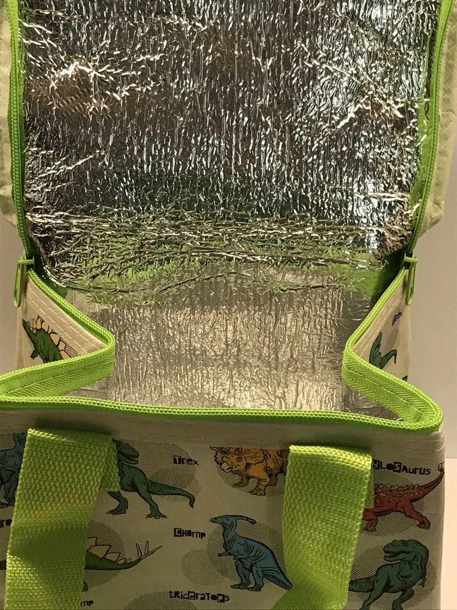 Kleine Lunch/sixpack Koeltas - Dinosaurus Print - 21 X 16 Cm - 4,7 L 2 Kleine Lunch/sixpack Koeltas - Dinosaurus Print - 21 X 16 Cm - 4,7 L - Afbeelding 2