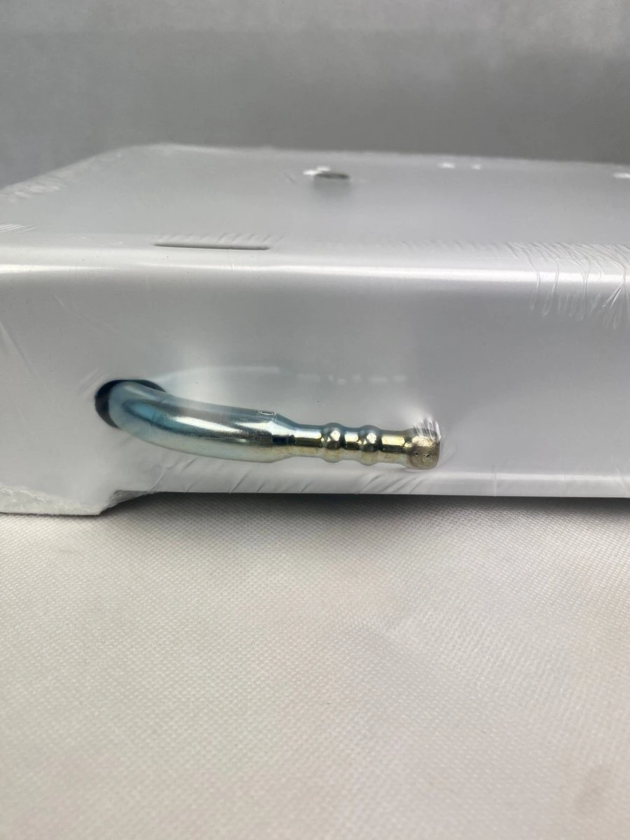 EDM 2-Pits Gaskooktoestel - Camping - Wit - 46x30x12 Cm 2 EDM 2-Pits Gaskooktoestel - Camping - Wit - 46x30x12 Cm - Afbeelding 2