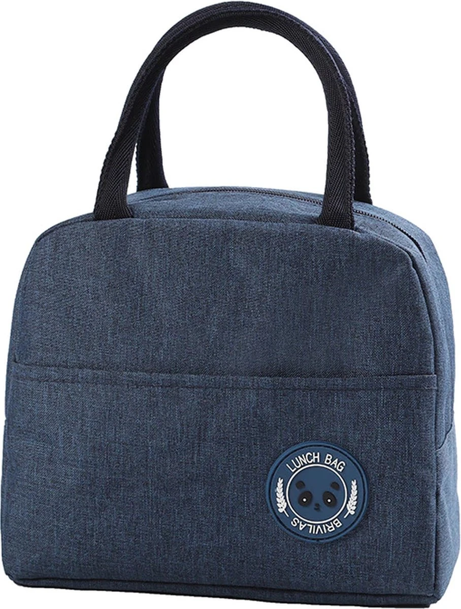 Lunch Bag - Blauw | Koeltas | Polyester / Nylon | 23x15x20 Cm | Fashion Favorite 1 Lunch Bag - Blauw | Koeltas | Polyester / Nylon | 23x15x20 Cm | Fashion Favorite