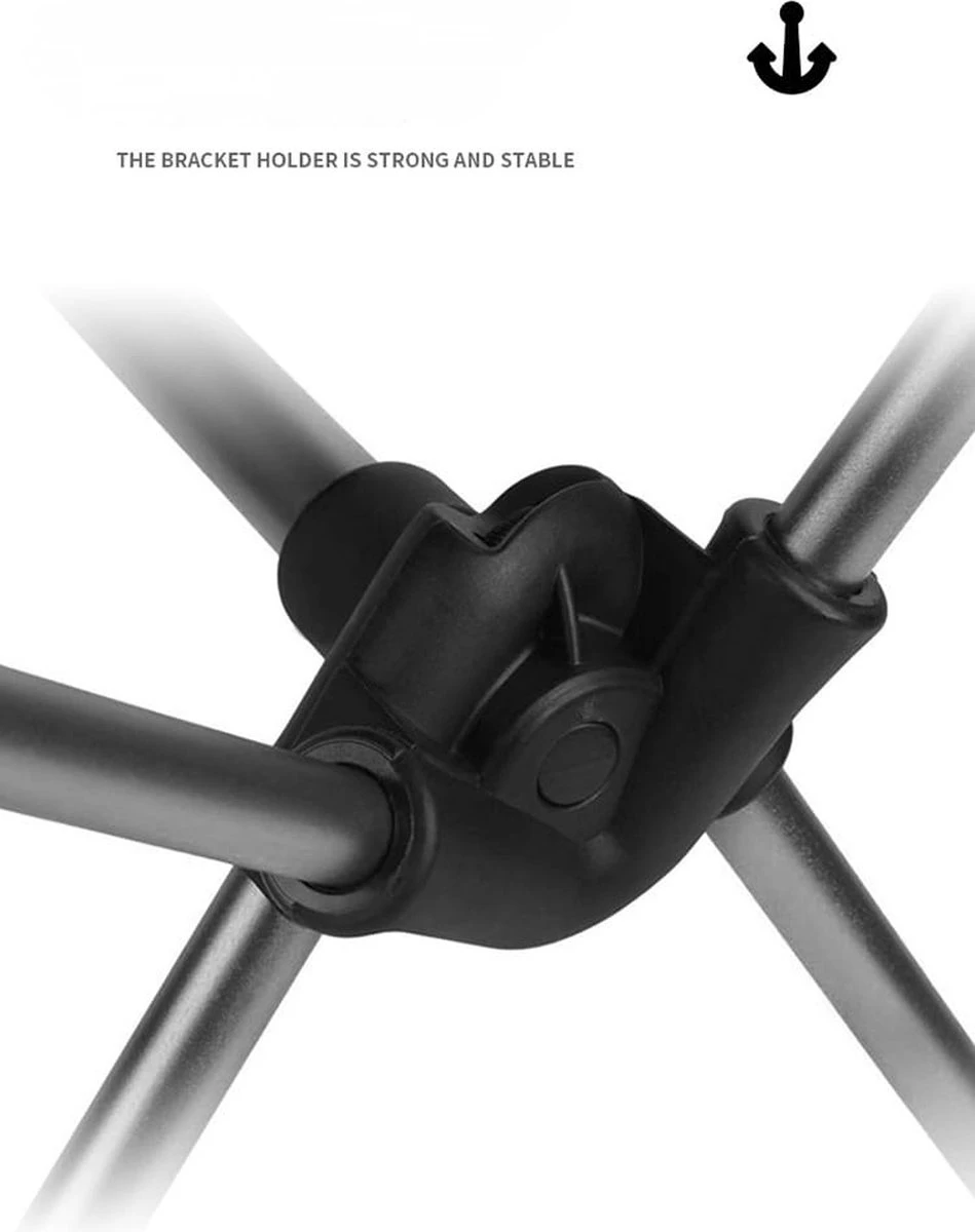 Lopoleis® Campingstoel – Campingstoel Opvouwbaar – Visstoel – Vouwstoel – Strandstoel – Inklapbaar – Lichtgewicht – Outdoor Stoel - Hoge Rugleuning 4 Lopoleis® Campingstoel – Campingstoel Opvouwbaar – Visstoel – Vouwstoel – Strandstoel – Inklapbaar – Lichtgewicht – Outdoor Stoel - Hoge Rugleuning - Afbeelding 4