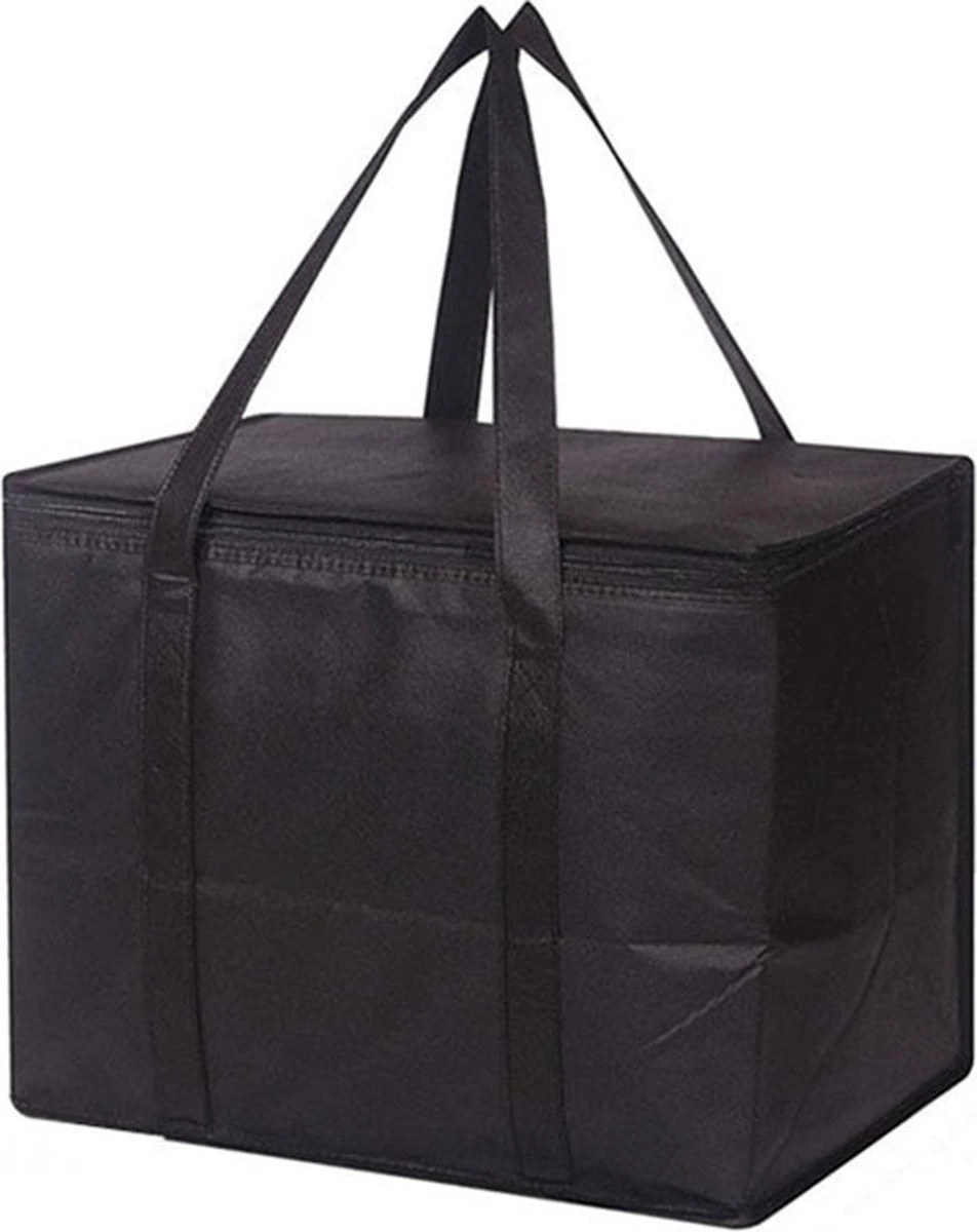 Merkloos 2 Stuks Geïsoleerde Koeltas Met Bodemplaat - Zwart 8 Merkloos 2 Stuks Geïsoleerde Koeltas Met Bodemplaat - Zwart - Afbeelding 8