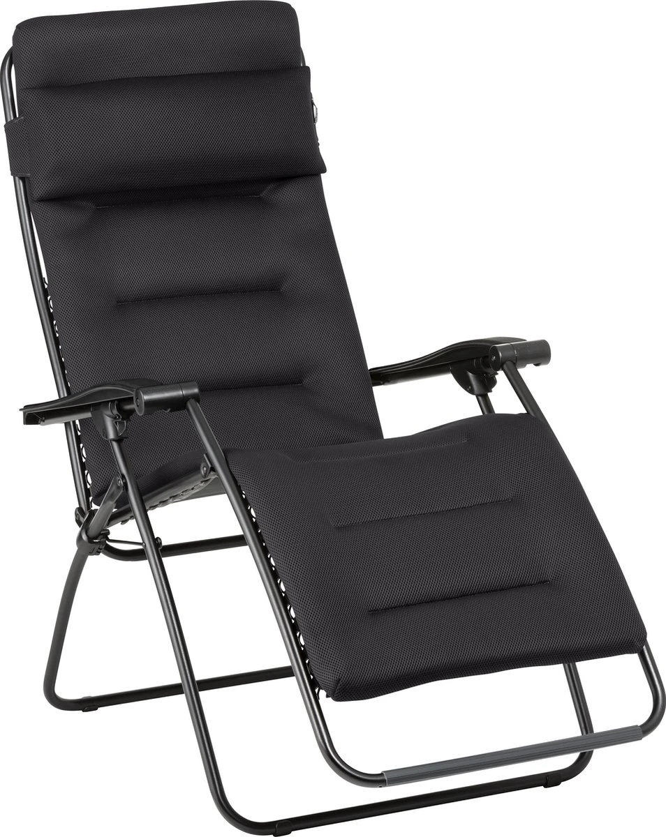 Lafuma RSX Clip Air Comfort - Relaxstoel - Verstelbaar - Inklapbaar - Zero Gravity - Acier 1 Lafuma RSX Clip Air Comfort - Relaxstoel - Verstelbaar - Inklapbaar - Zero Gravity - Acier