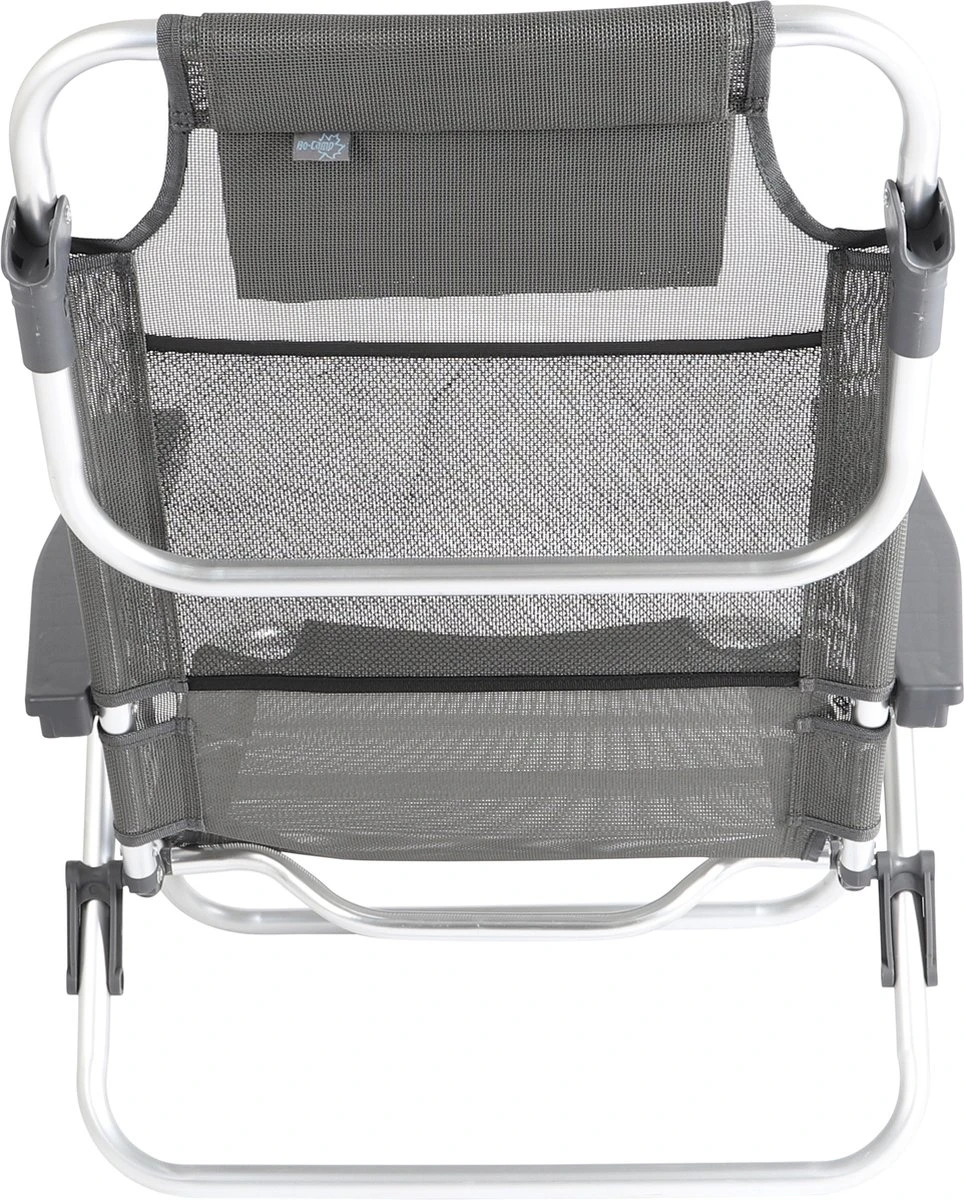Bo-Camp Beach Chair - Monaco - Aluminium - Grijs 6 Bo-Camp Beach Chair - Monaco - Aluminium - Grijs - Afbeelding 6