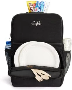 Sunflake Koeltas Rugzak (28L) - Geschikt Voor 16 Blikjes - Lunchtas Voor Dames En Heren - Zwart 13 Sunflake Koeltas Rugzak (28L) - Geschikt Voor 16 Blikjes - Lunchtas Voor Dames En Heren - Zwart -Buiten Kamperen 966x1200 3