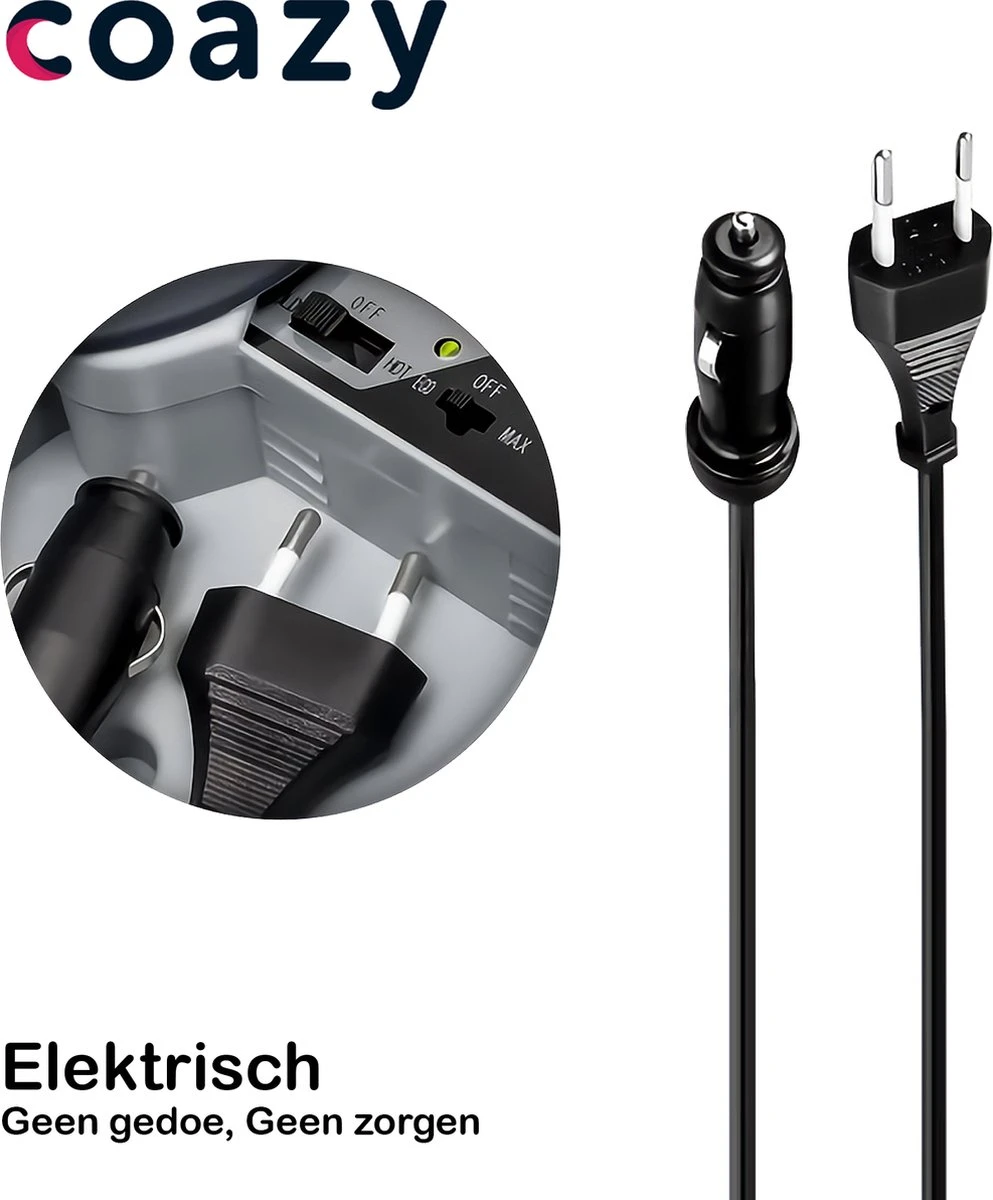 Koelbox Met Wielen Voor Auto & Camping Warm En Koud 40L - Frigobox Elektrisch 12v 230 Volt - MiniBar - Mini Koelkast | Verkoelt En Verwarmt | Eco-modus - Minibar - Mini Koelkast 8 Koelbox Met Wielen Voor Auto & Camping Warm En Koud 40L - Frigobox Elektrisch 12v 230 Volt - MiniBar - Mini Koelkast | Verkoelt En Verwarmt | Eco-modus - Minibar - Mini Koelkast - Afbeelding 8